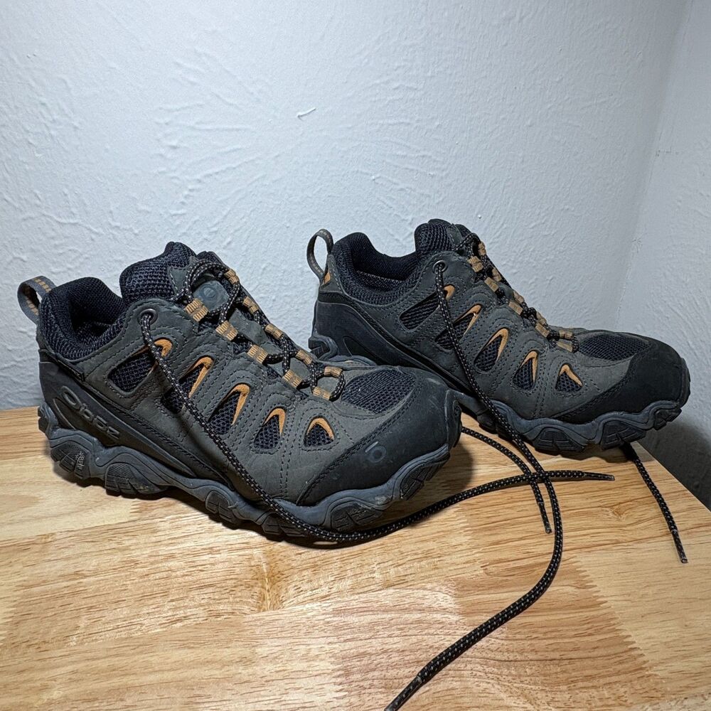 Oboz Sawtooth II Low Waterproof Men's 8.5 Hiking Shoes B-Dry Nubuck